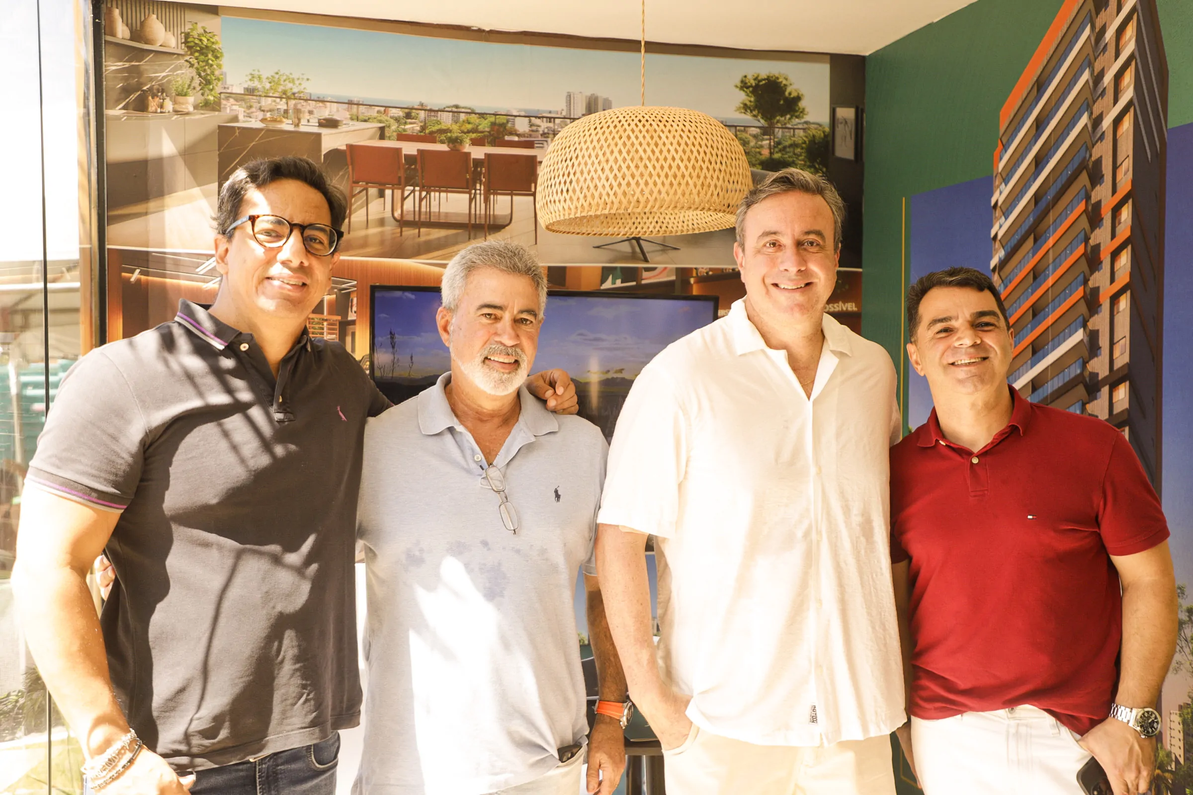 Jonas Barreto, Roberto Teixeira, Rafael Papaleo e Ricardo Sá