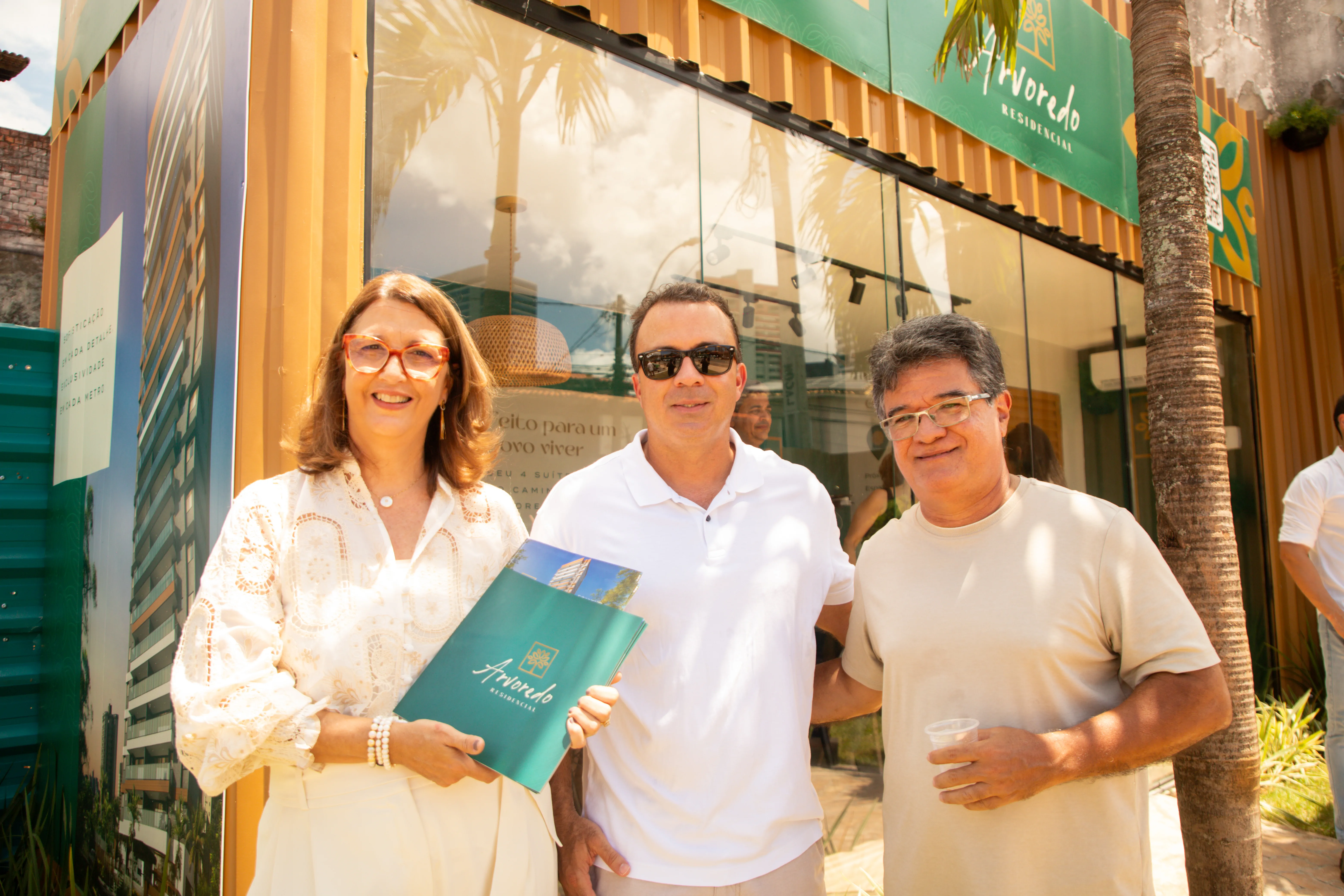 Katia Antunes, Luis Nunes e Jorge Leal