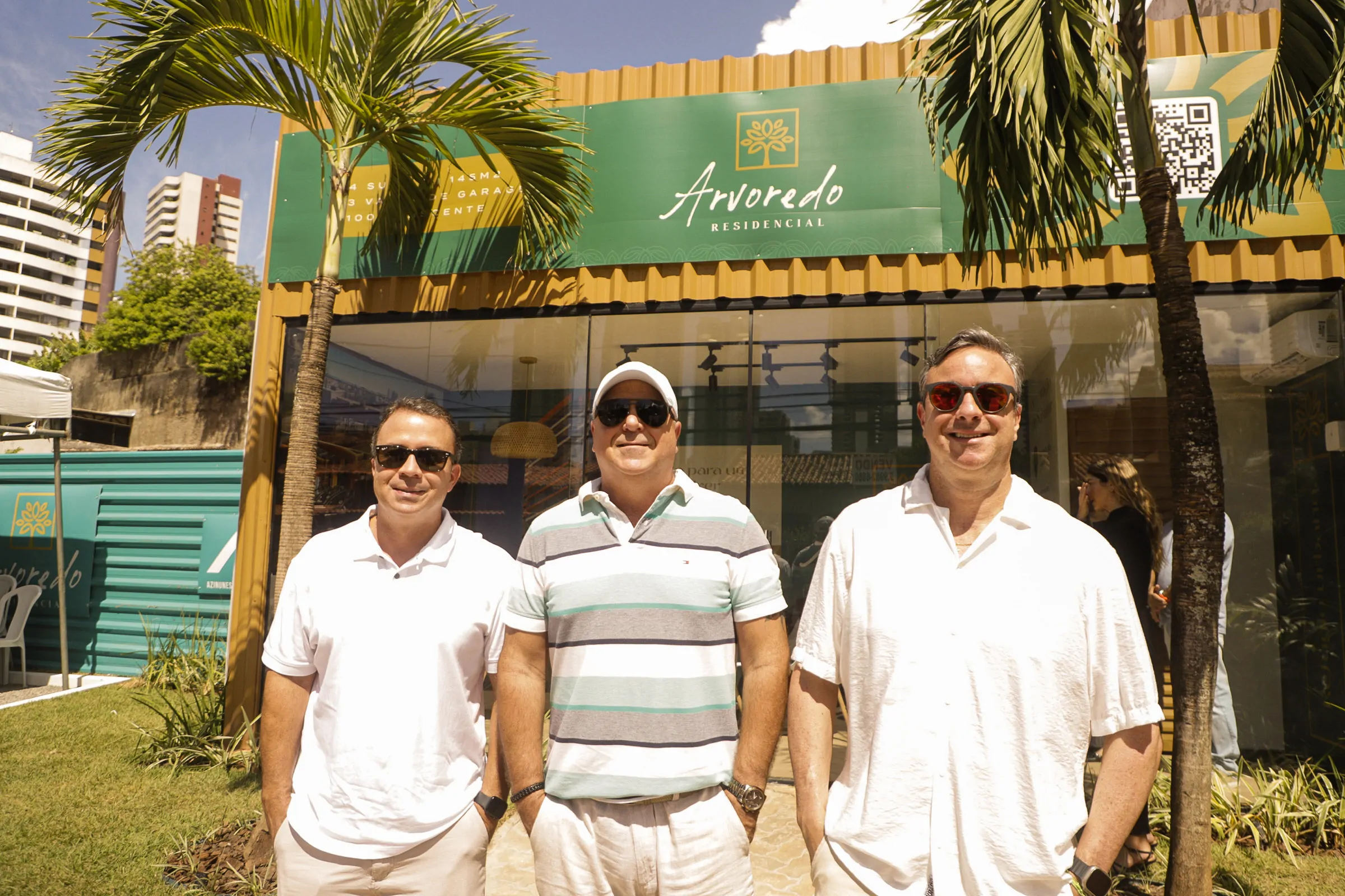 Luis Nunes, Pedro Azi e Rafael Papaleo