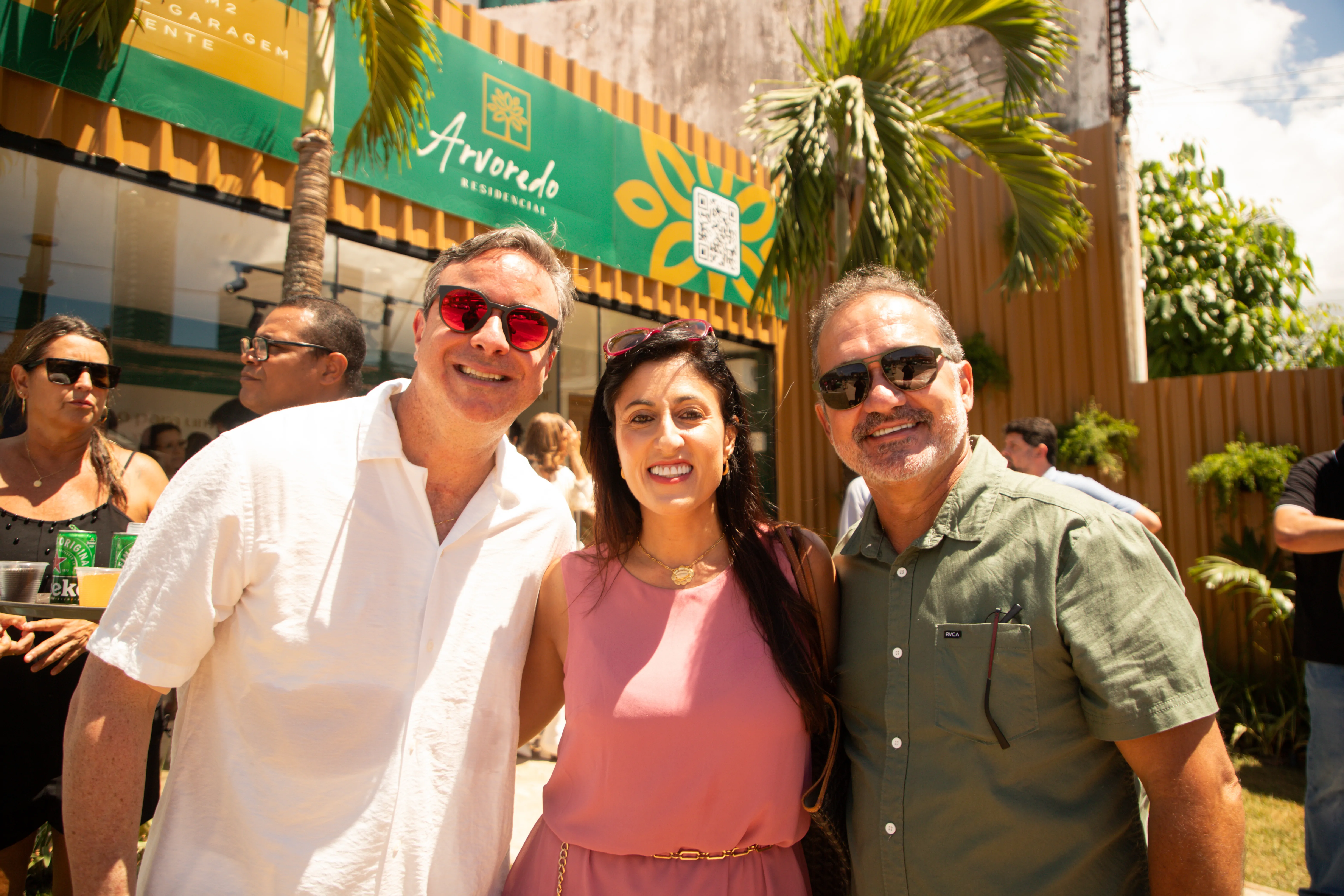Rafael Papaleo, Mika Baratz e Lúcio Pacheco