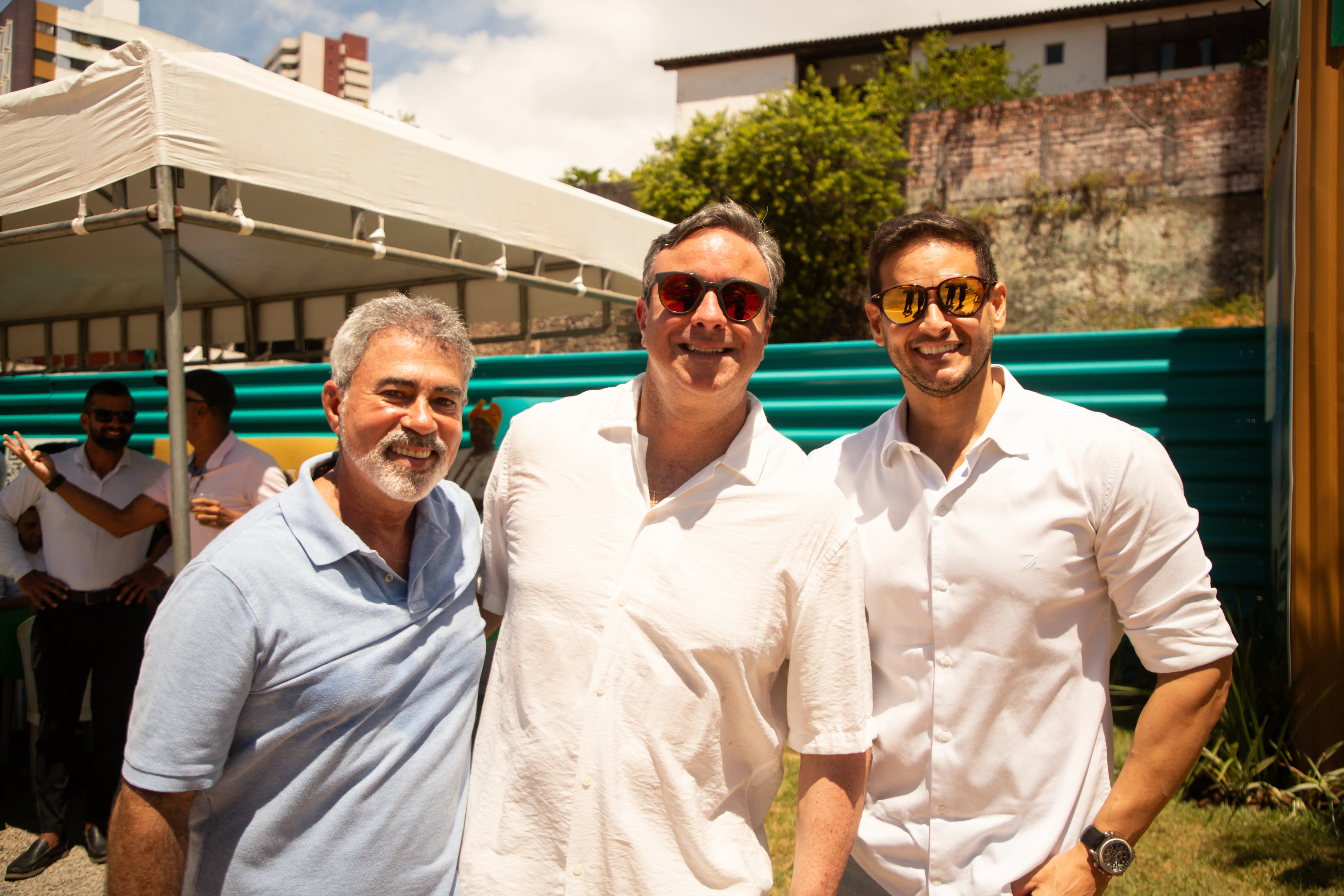 Roberto Teixeira, Rafael Papaleo e Hamilton Felix