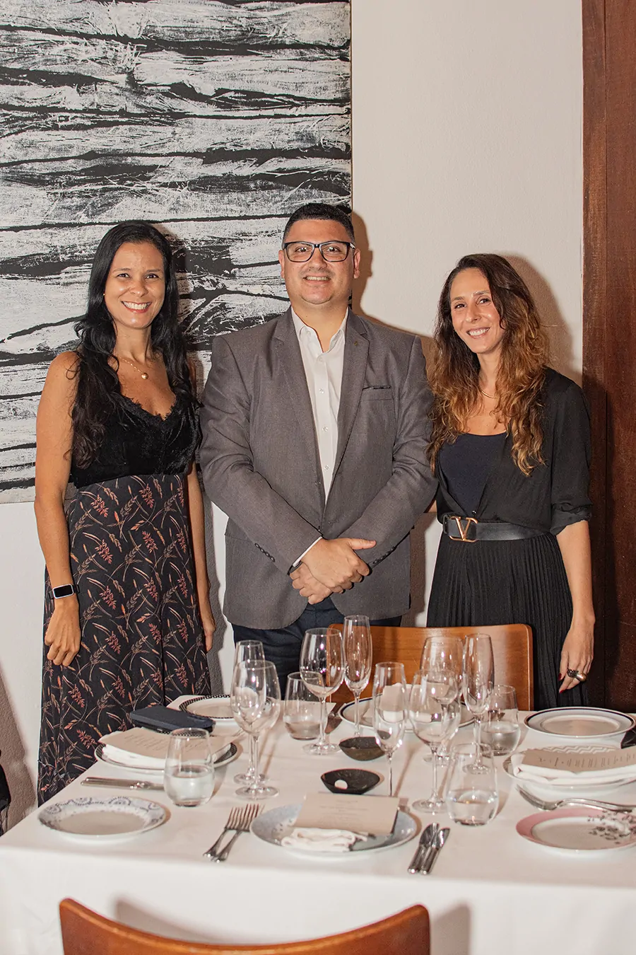 Ana Carolina Leal , Romulo Corse e Tamara Siqueira