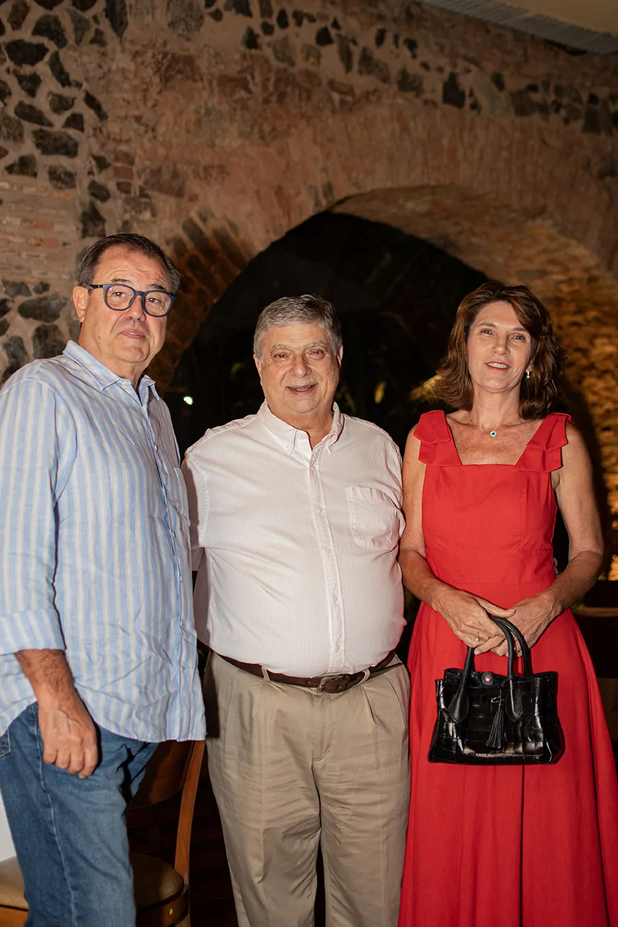 Cezar Bagesteiro , Flavio Machado e Ana Bagesteiro