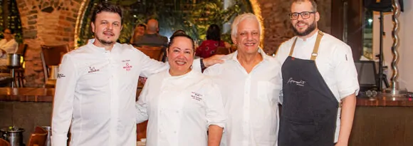 Fotos – Com casa cheia, Amado inicia festejos de 20 anos com jantar a oito mãos