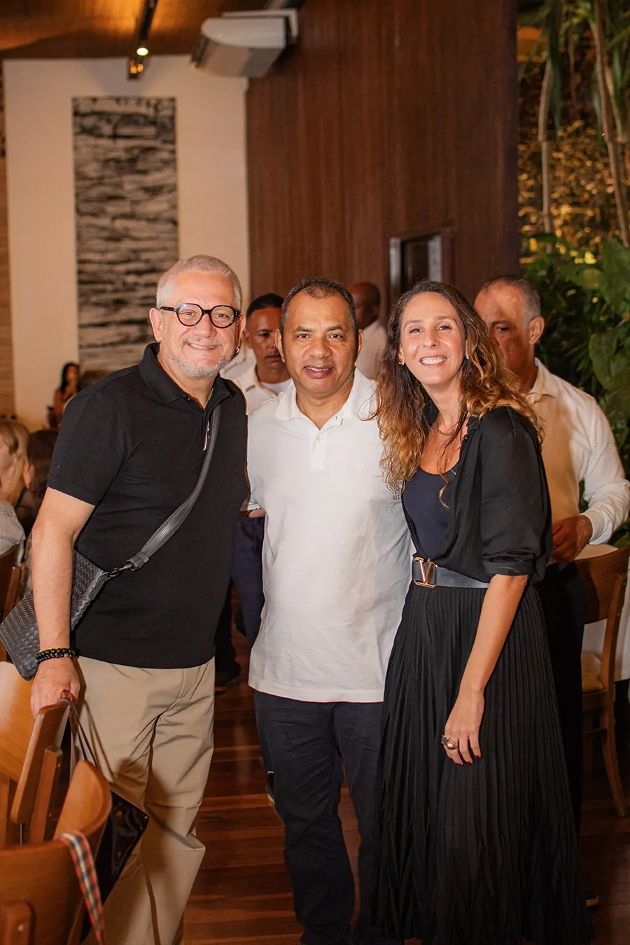 Marcelo Sampaio , Chef Bahia Brito e Tamara Siqueira