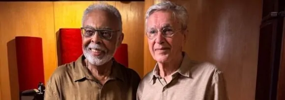 Gilberto Gil e Caetano Veloso participam das gravações de documentário sobre Preta Gil