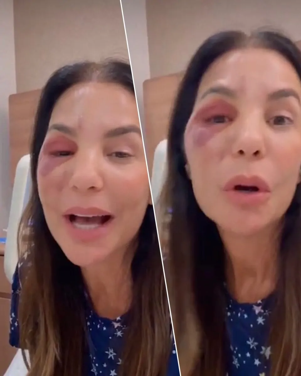 Ivete Sangalo no hospital