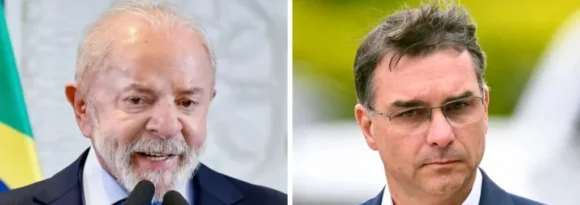 Pesquisa aponta empate técnico entre Lula e Flávio Bolsonaro no 2º Turno