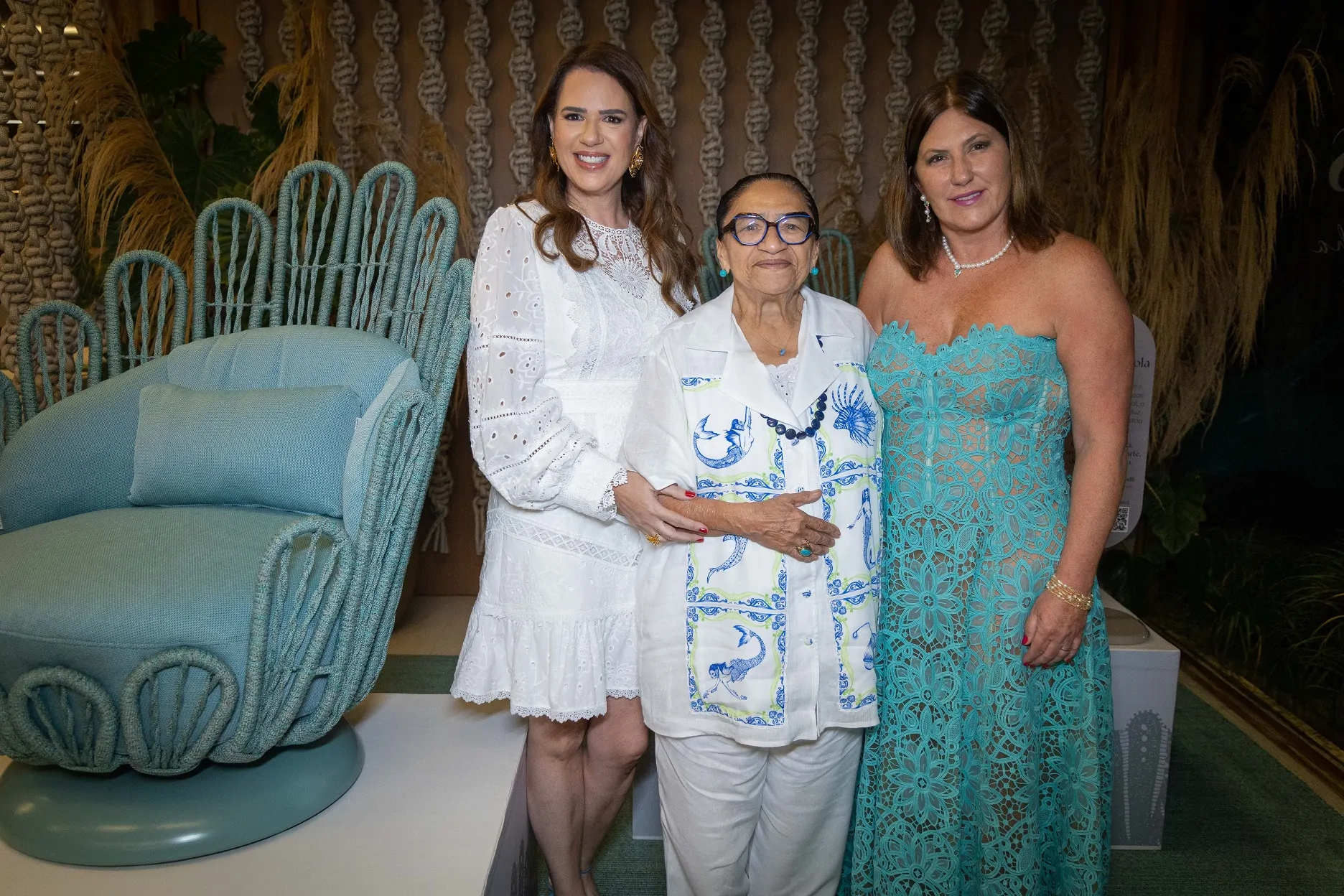 Adriana Barreto, Licia Fabio e Tatiana Mandelli