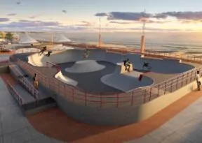 Projeto do Skatepark do Subúrbio será primeira pista do Brasil com selo olímpico