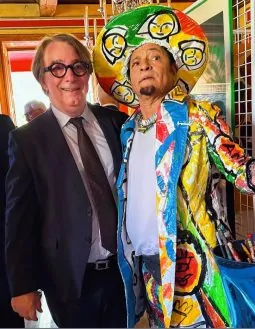 Artista visual baiano participa de leilão beneficente em noite de gala na França