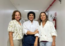 Chefs responsáveis pelo menu do VII Jantar do Bem visitam o Martagão Gesteira