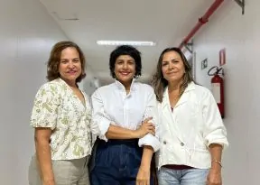 Chefs responsáveis pelo menu do VII Jantar do Bem visitam o Martagão Gesteira