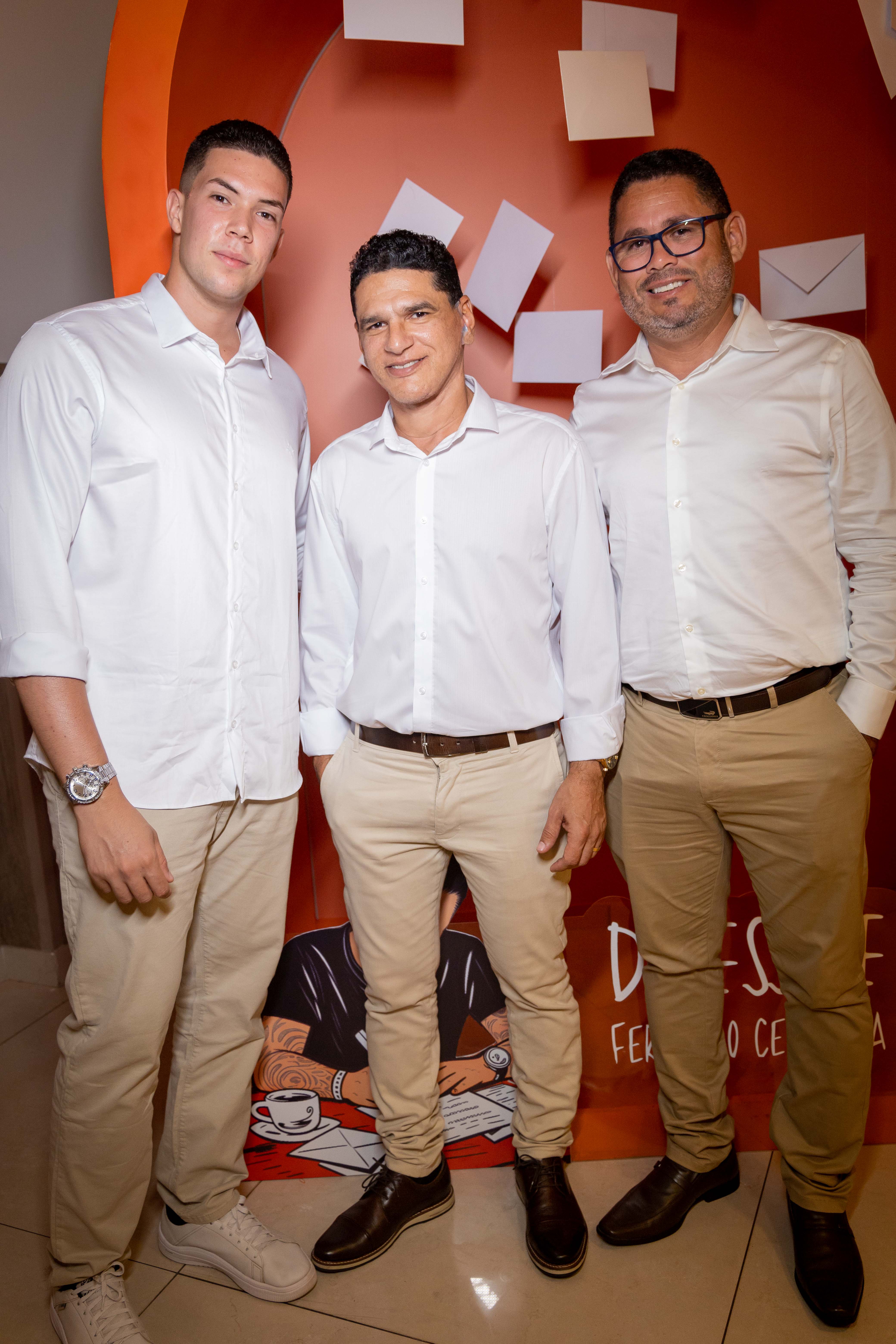 Jadson Rodrigues, Danilo Sampaio e Ricardo Freitas
