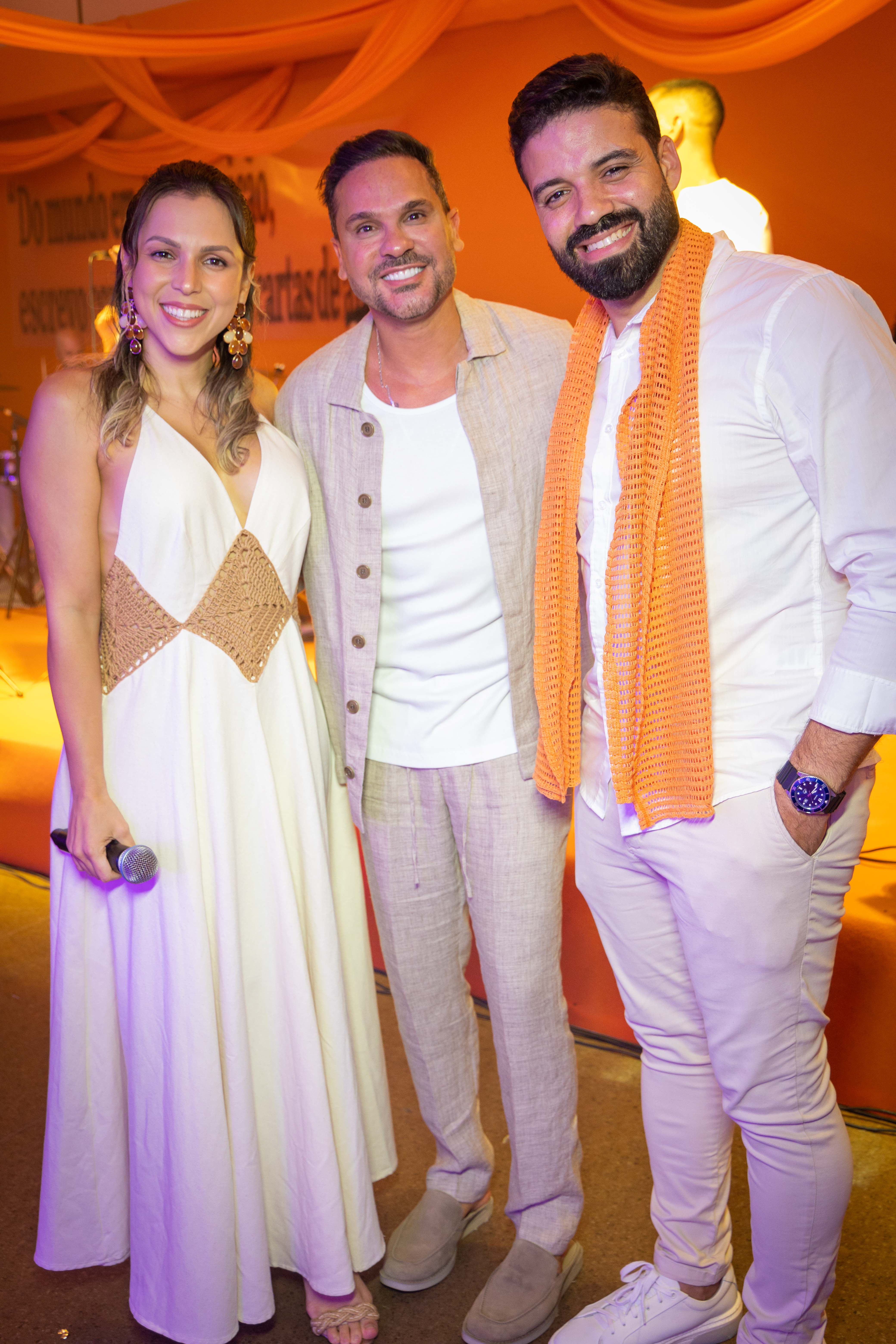 Juliete e Diogo Simões com Fernando Cerqueira