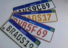 Indicadores de cidade e estado podem voltar nas placas dos carros. Entenda!