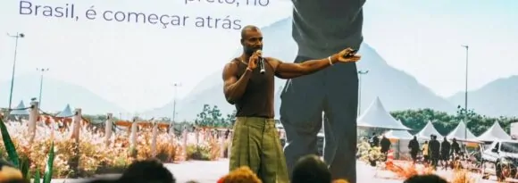 Rafael Zulu fala de empreendedorismo negro durante evento de negócios em Salvador