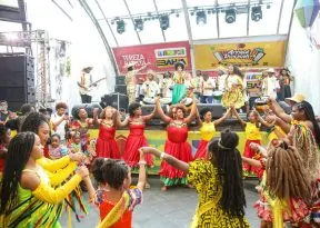 Arraiádunzinho celebra cultura afro-junina com atividades infantis no Pelourinho