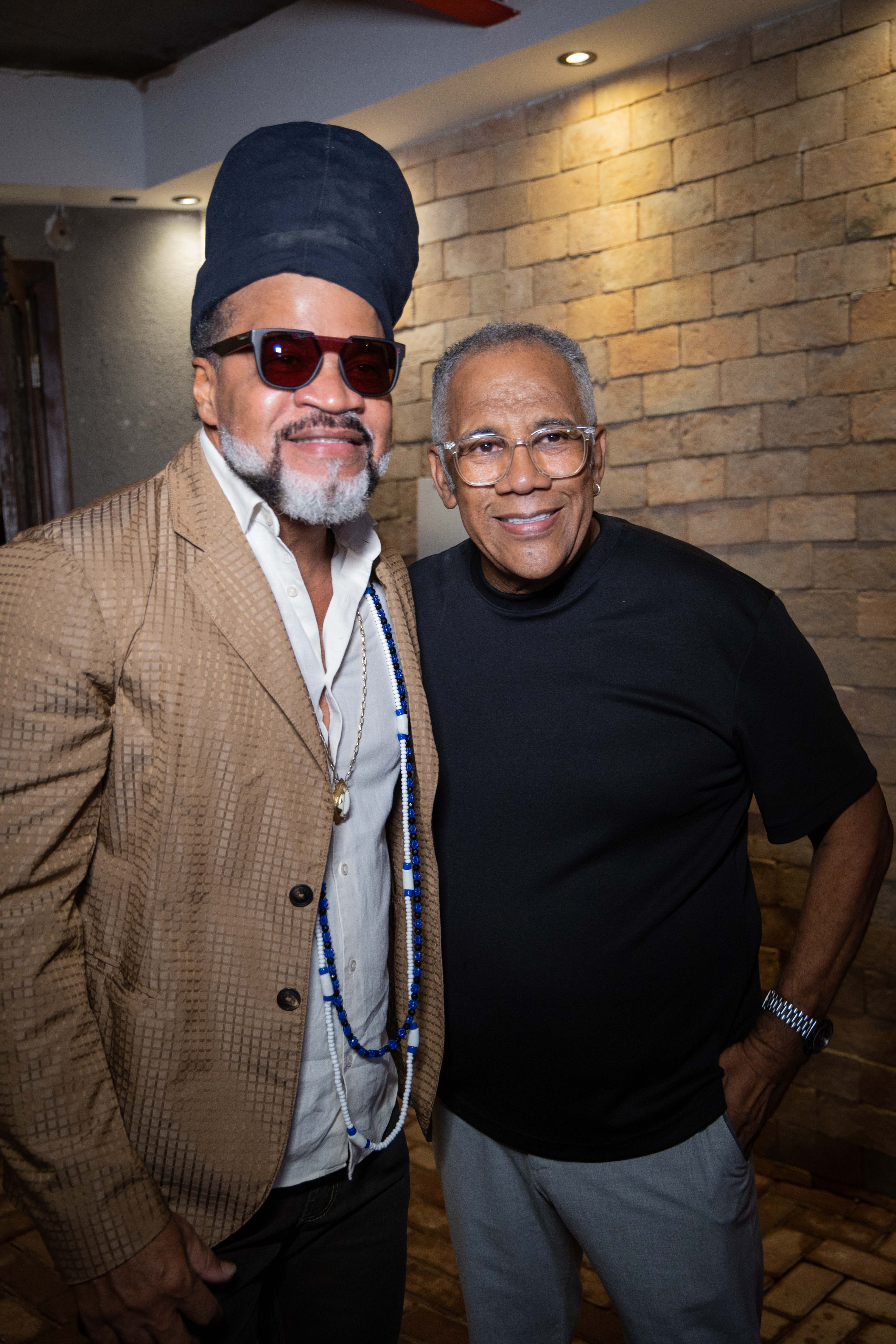 Carlinhos Brown e Gilson Freitas