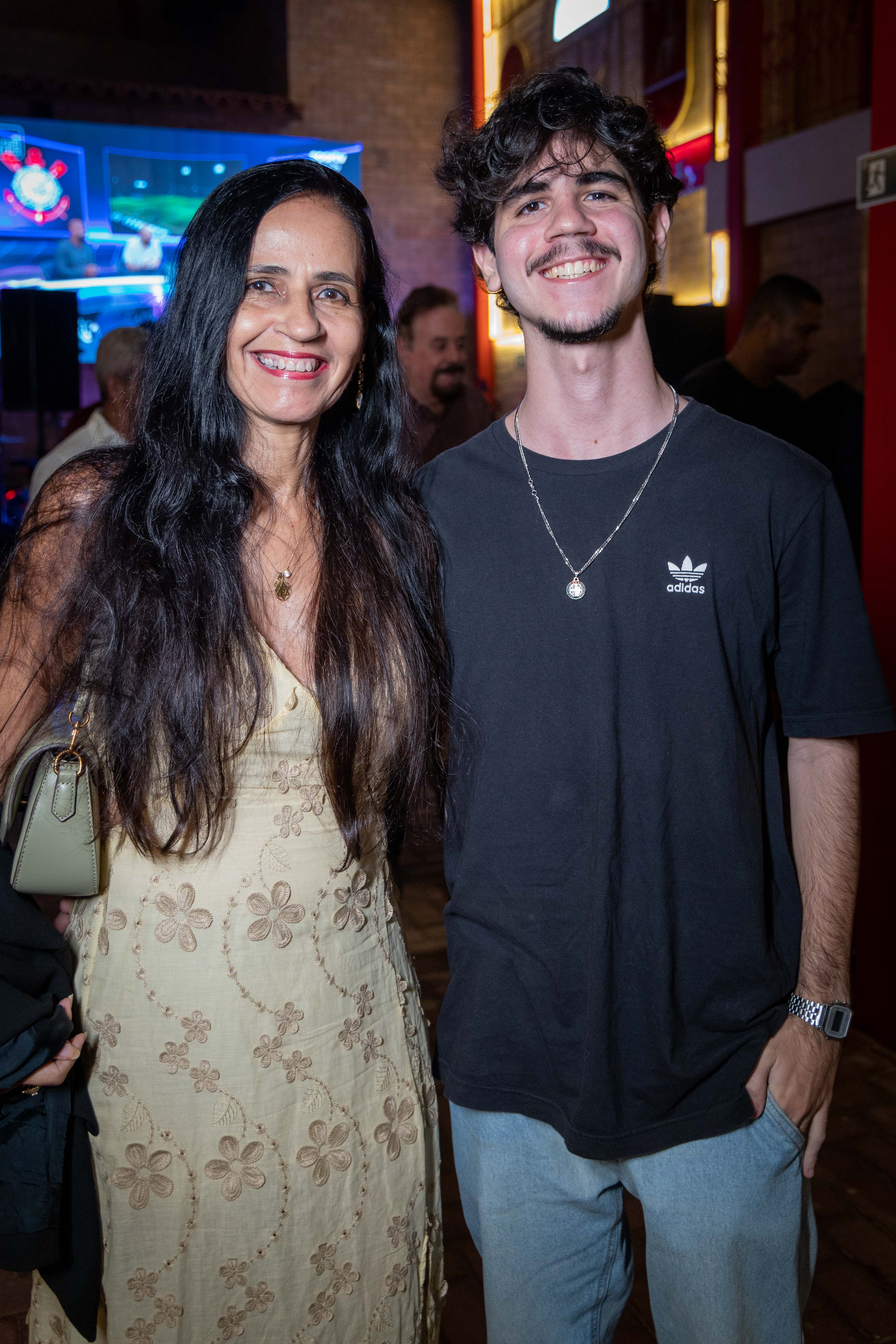 Rosilma Bento e Juan Victor Bento
