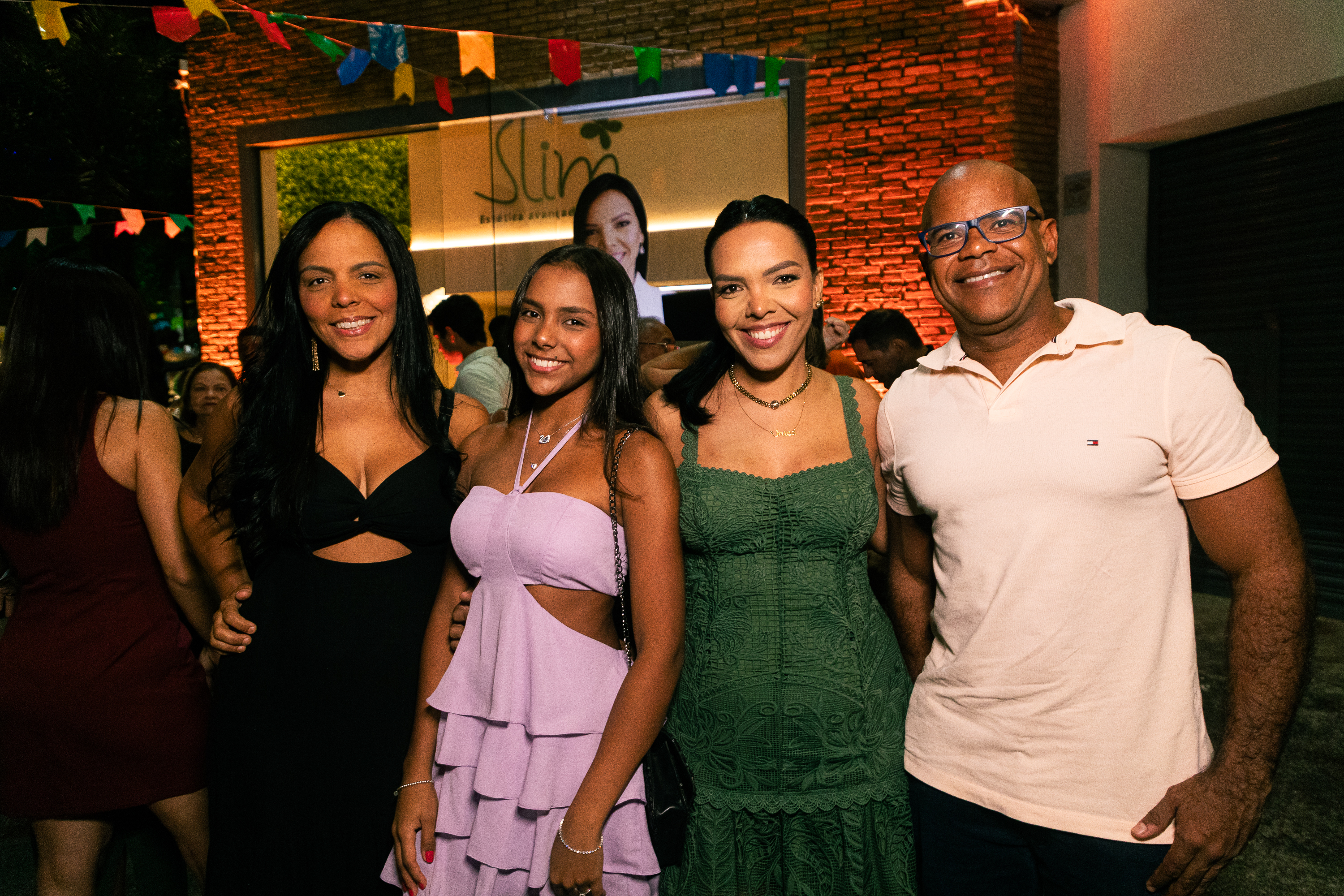 Janaína, Liz, Jamile Miranda e Washington