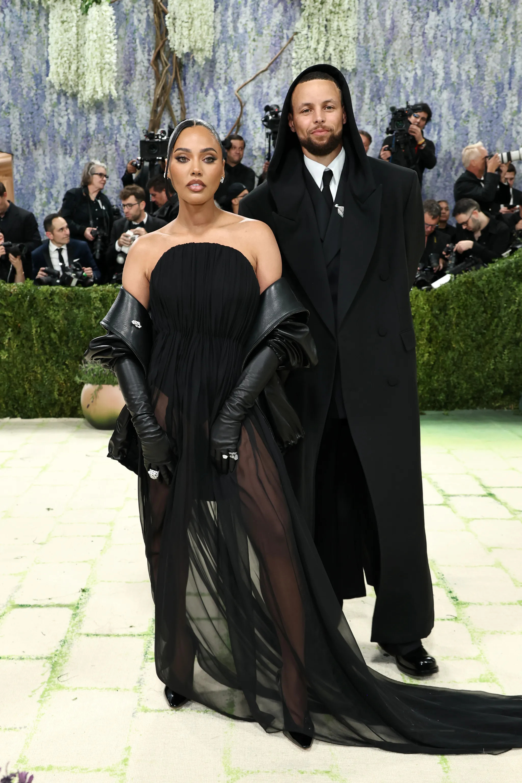 Ayesha e Stephen Curry