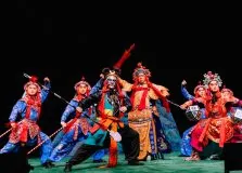 Ópera de Pequim transformou a Concha Acústica em palco de intercâmbio cultural