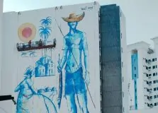 Salvador ganha novo mega mural artístico em edifício na Barra