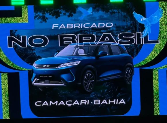 Em São Paulo, BYD apresenta o Atto 2 e destaca avanço da tecnologia híbrida com motor flex nacional