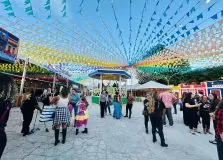 Arraiá Folia da Família promove cenografia inspirada no interior nordestino em Salvador