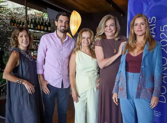 Fotos – Almoço do Núcleo de Decoração da Bahia reuniu profissionais homenageados no Restaurante Amado