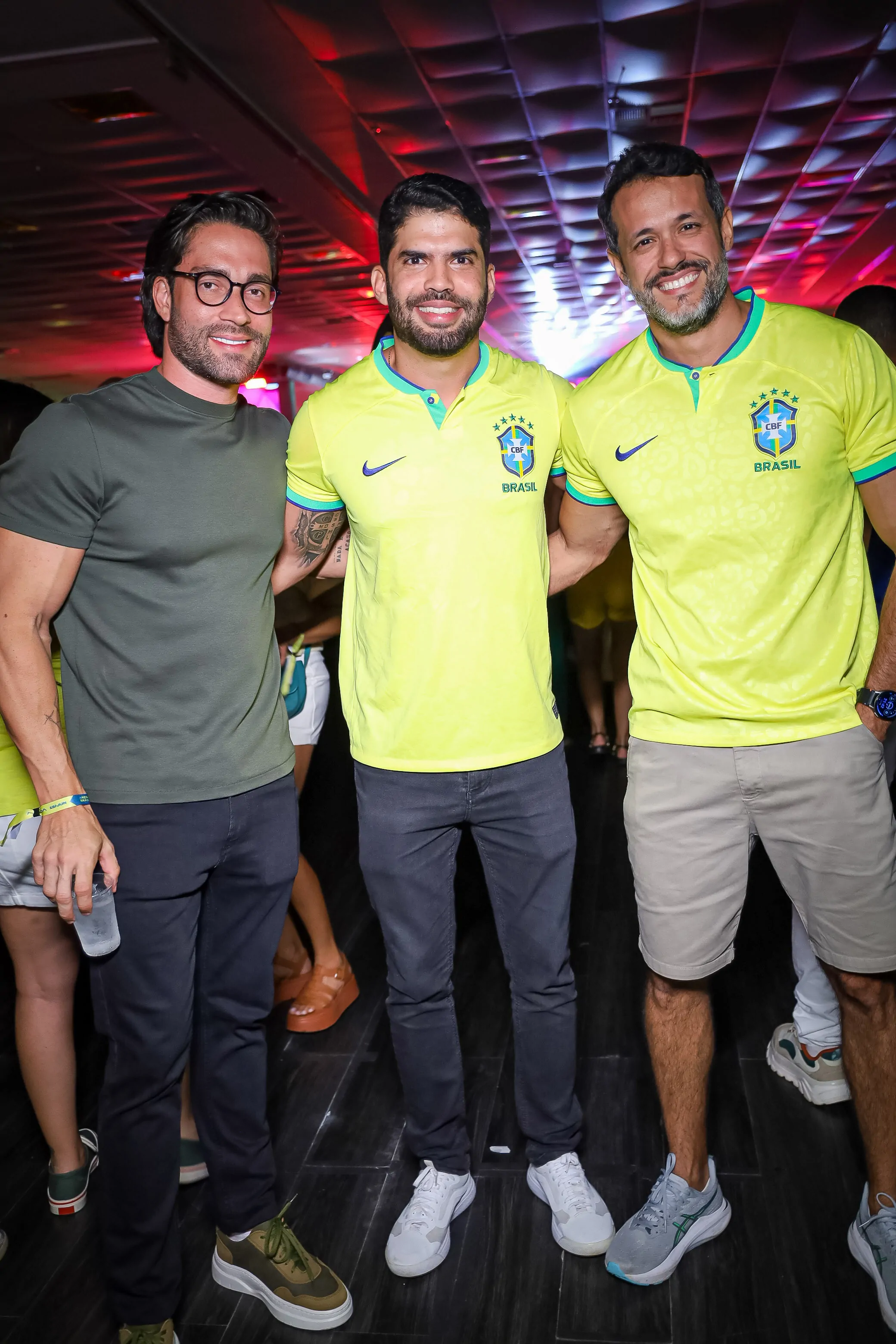 Arthur Ramos, Thiago Neiva e Marcelo Borges