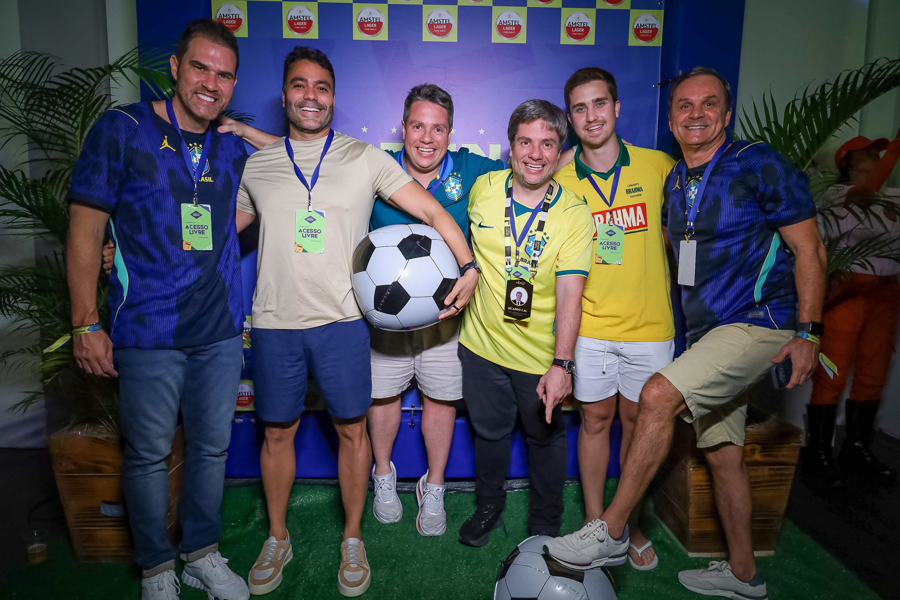 Binho Ulm, Aldo Benevides, Rafa e Rick Cal, Lucca Ulm e Nei Ávila