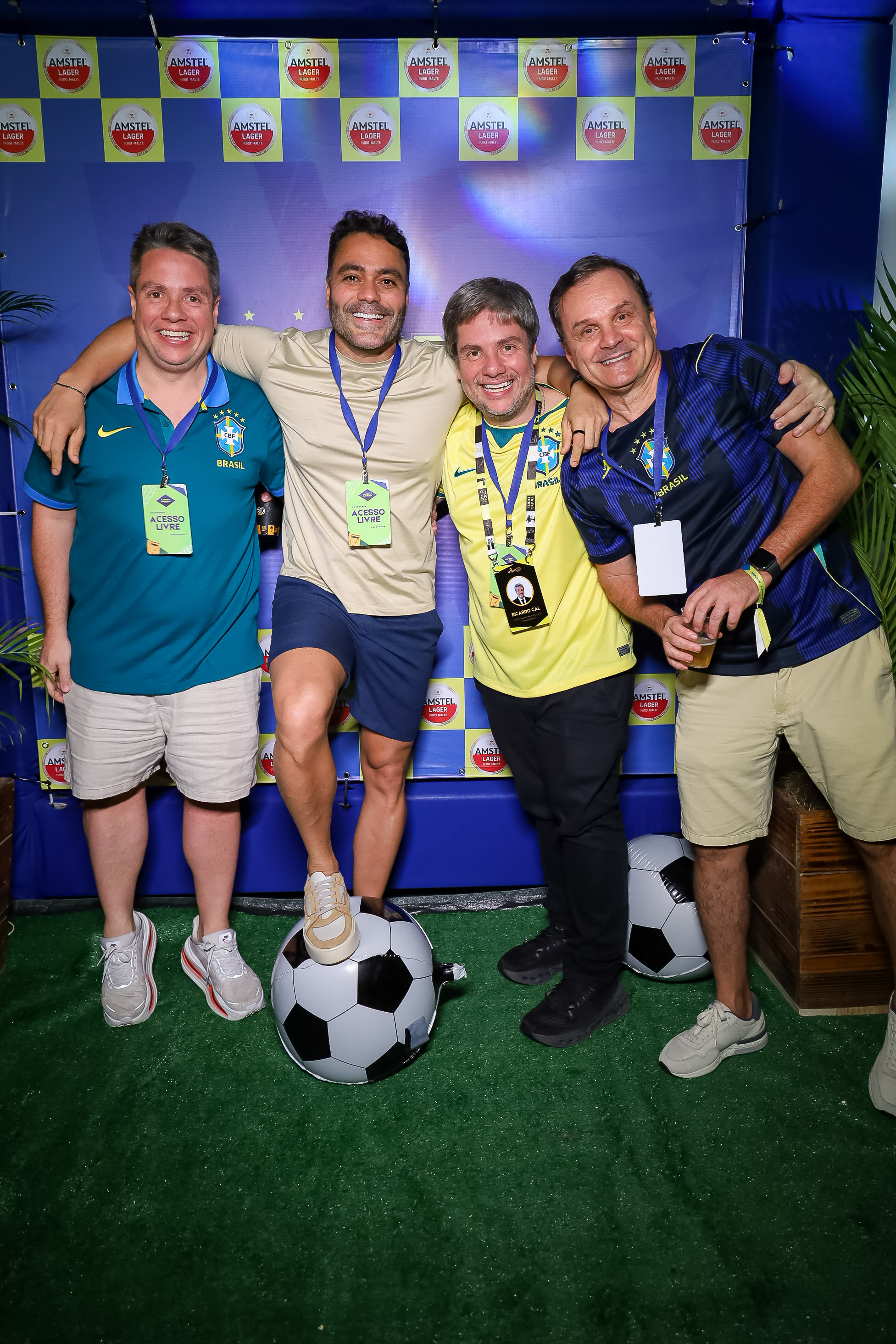 Rafa Cal, Aldo Benevides, Rick Cal e Ney Avila