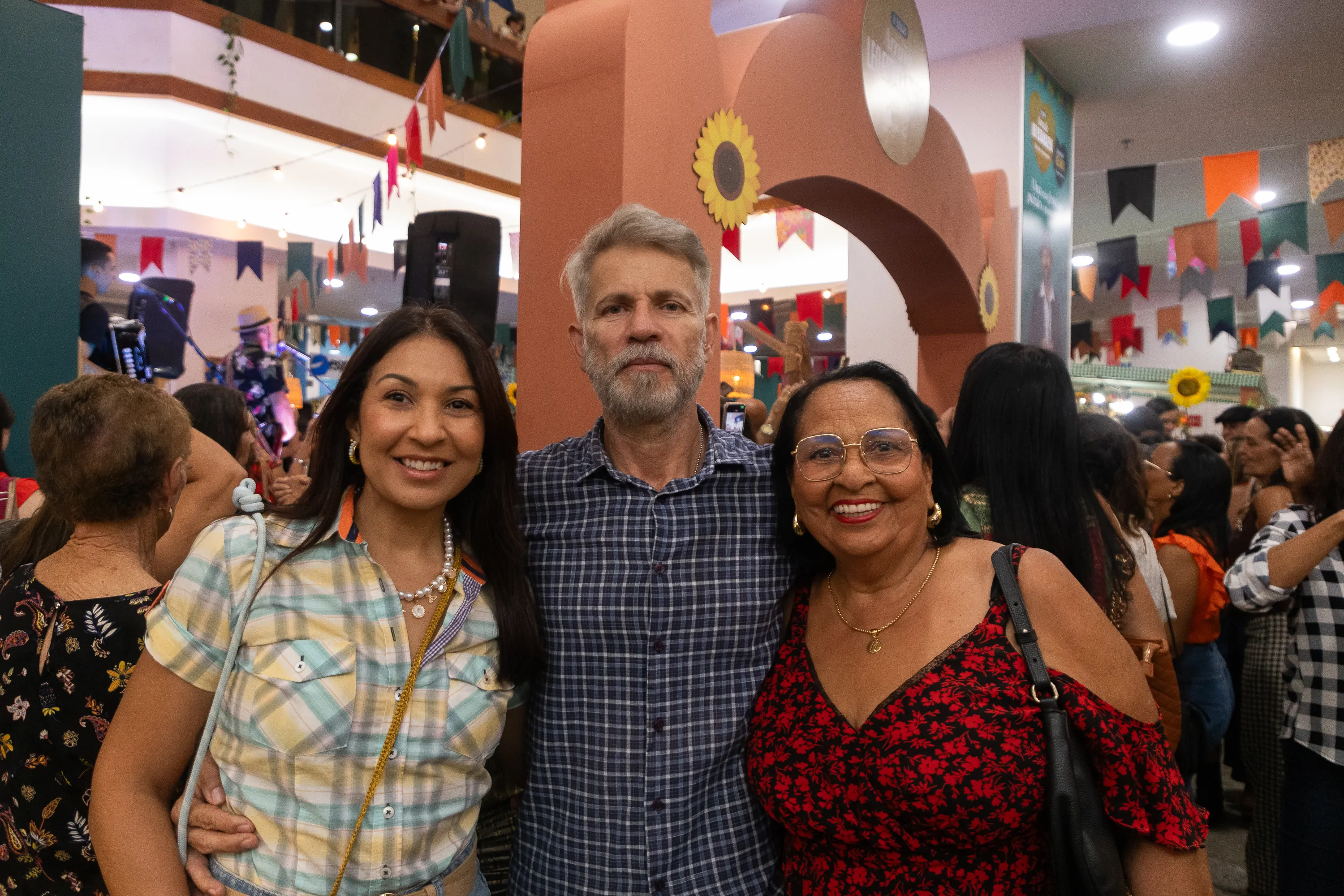 Maira Diamantino, João Amaral e Sulimar Diamantino