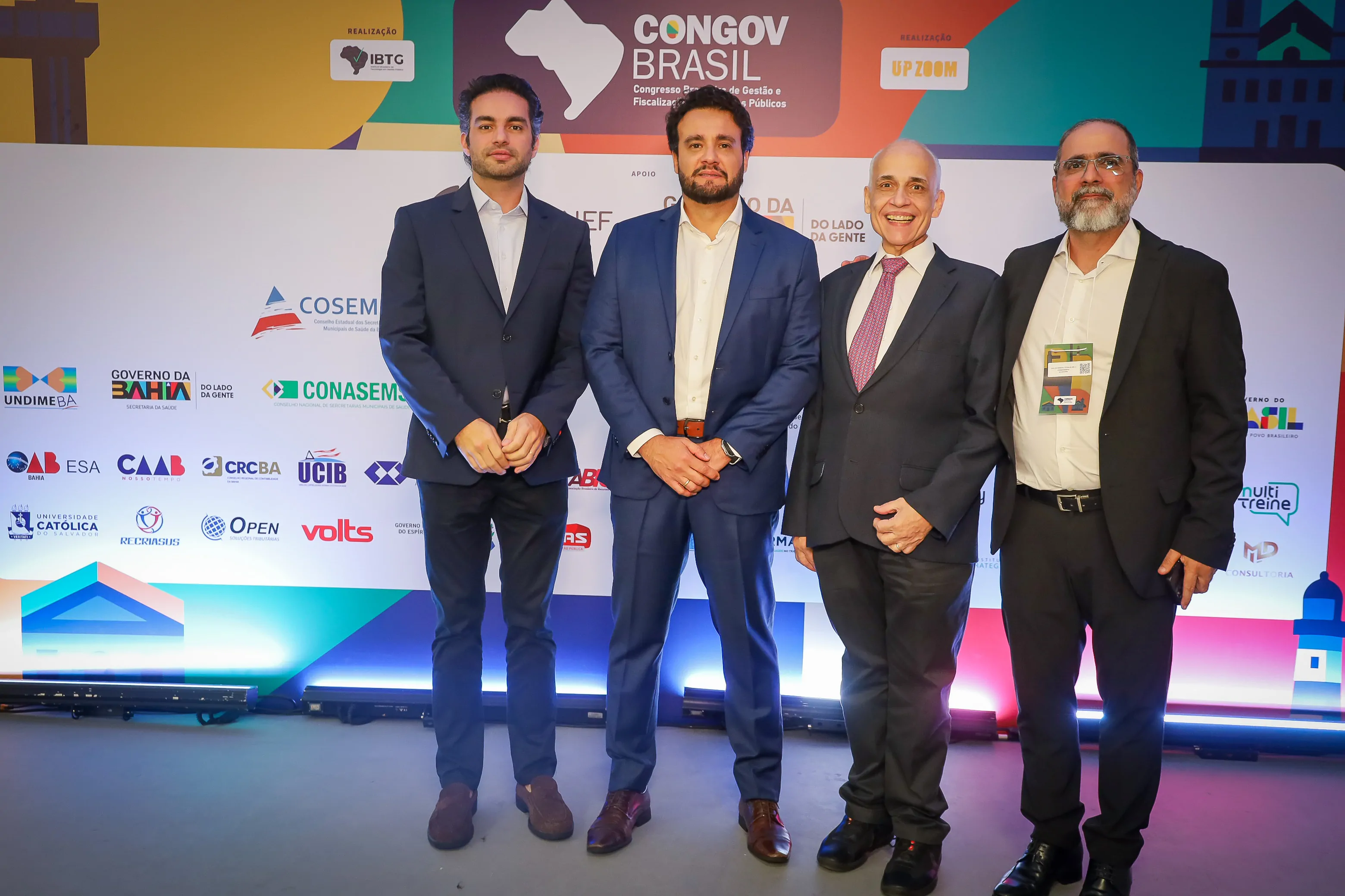 André Nardi, Jasson Negrão, Antônio Nardi e Carlos Emanuel