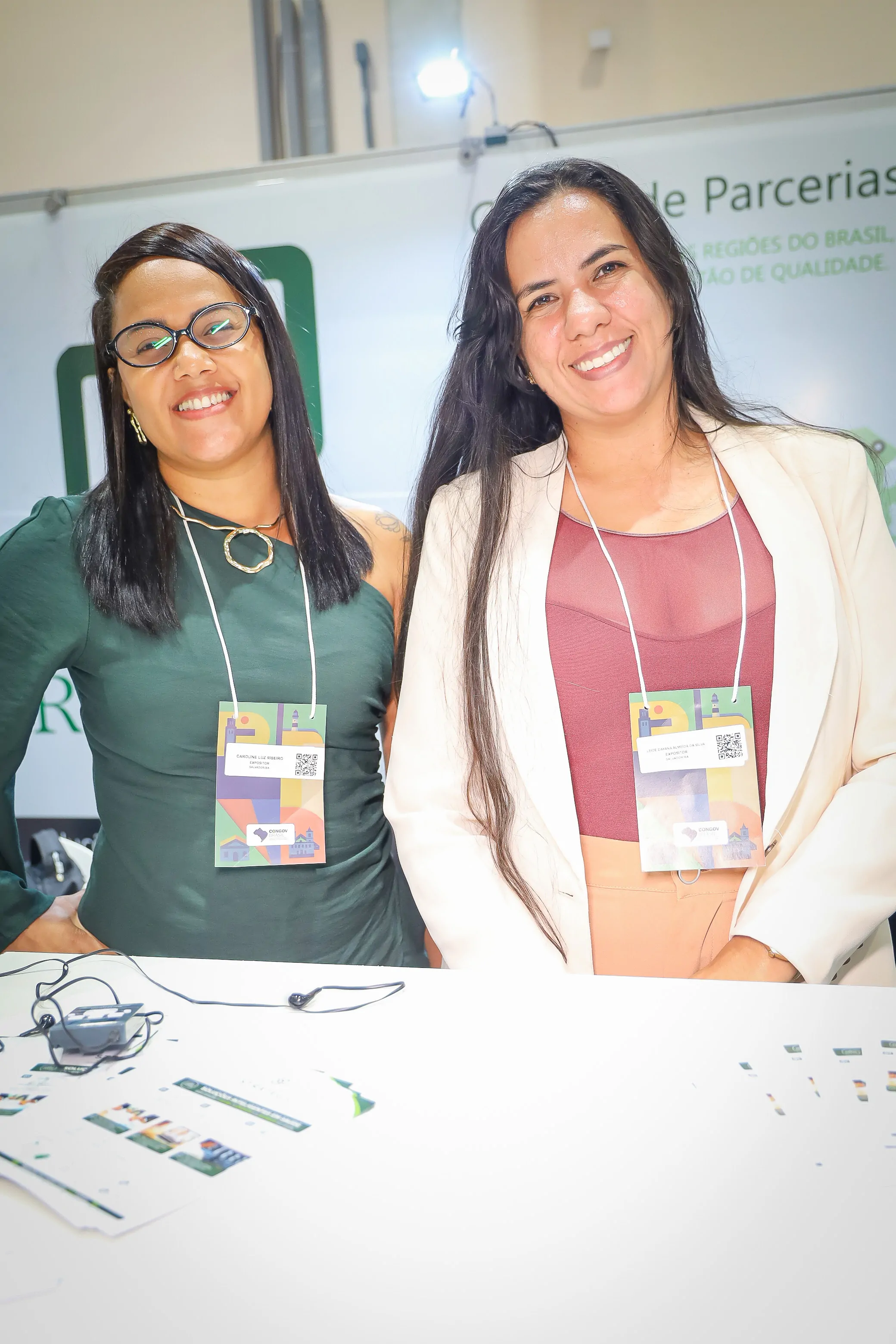 Caroline Ribeiro e Leide Dayana