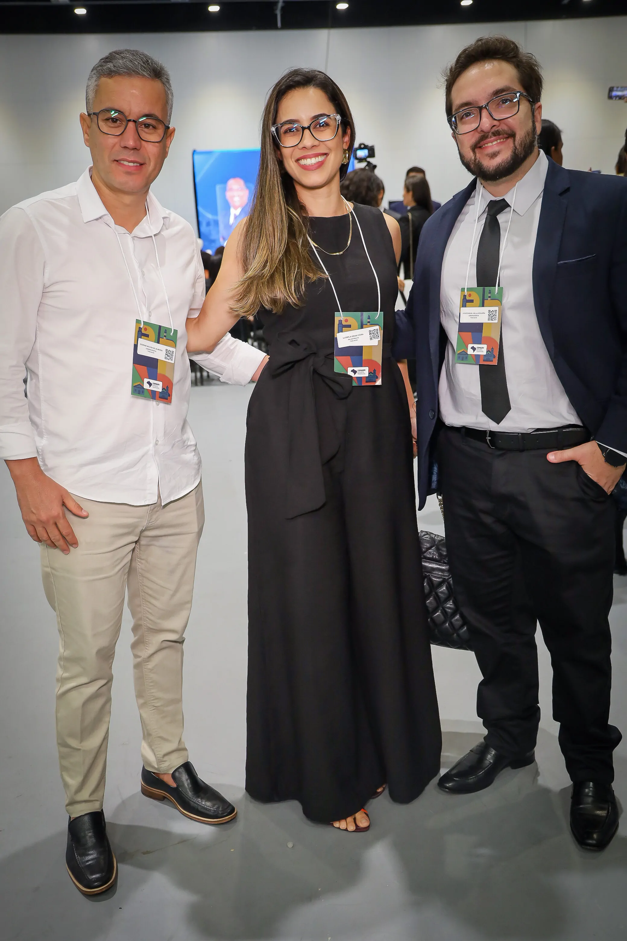 Esdras Almeida, Ludmila Vieira e Vicente Miguel Niella, Nailton Cazumba