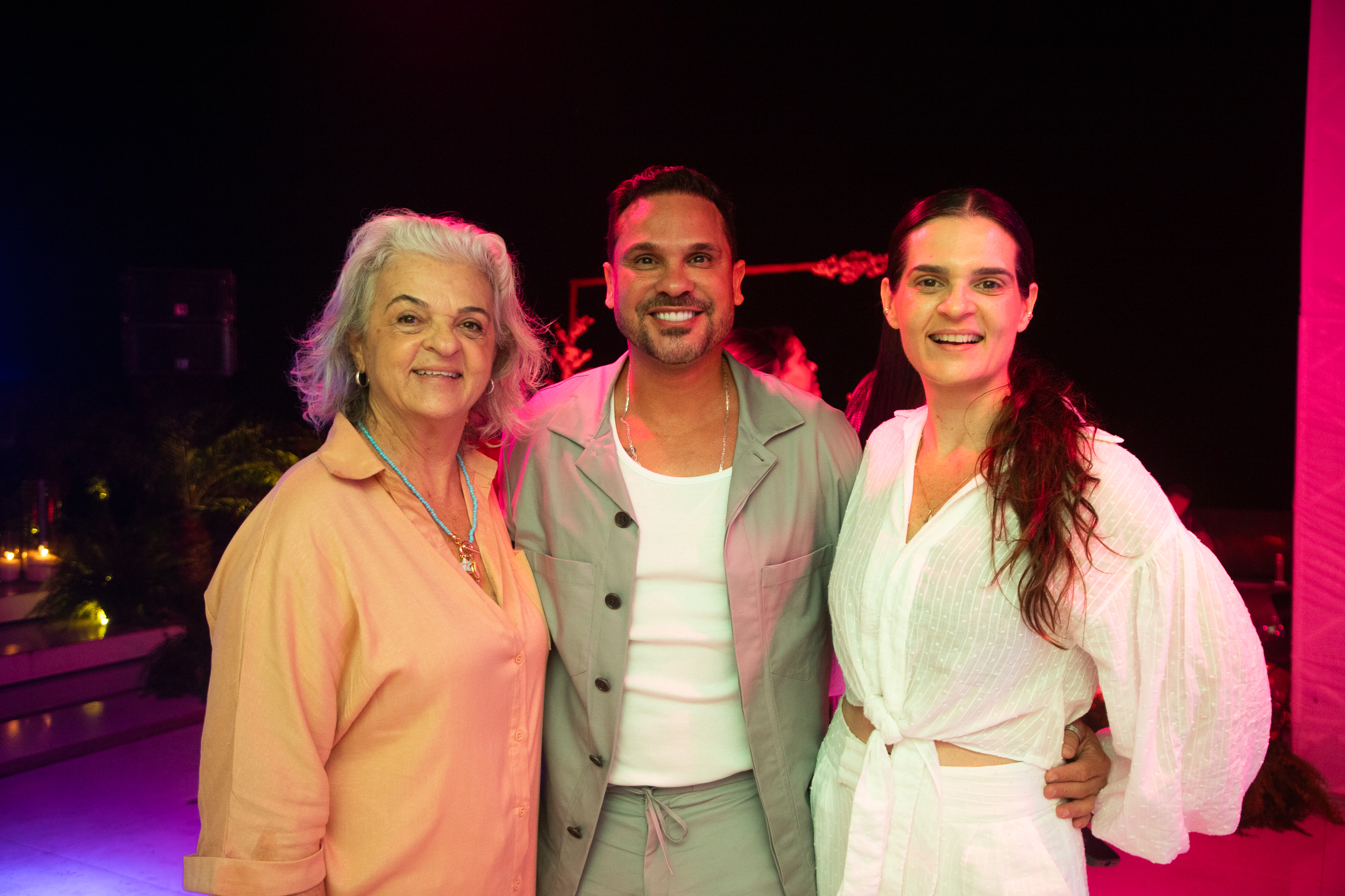 Maria Bicalho, Fernando Cerqueira e Luiza Bicalho