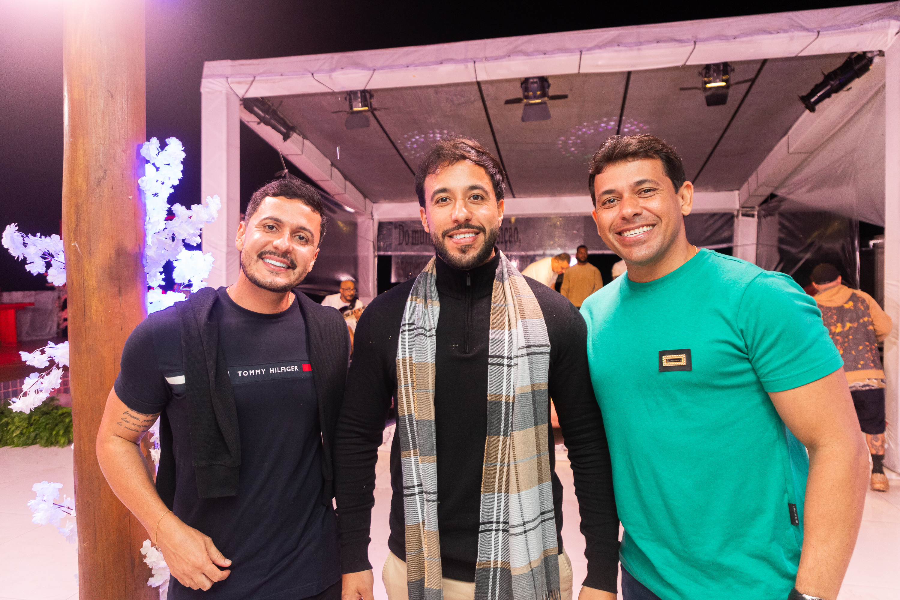 Cassio Luan, Marcos Jaqueira e Marcos Pereira