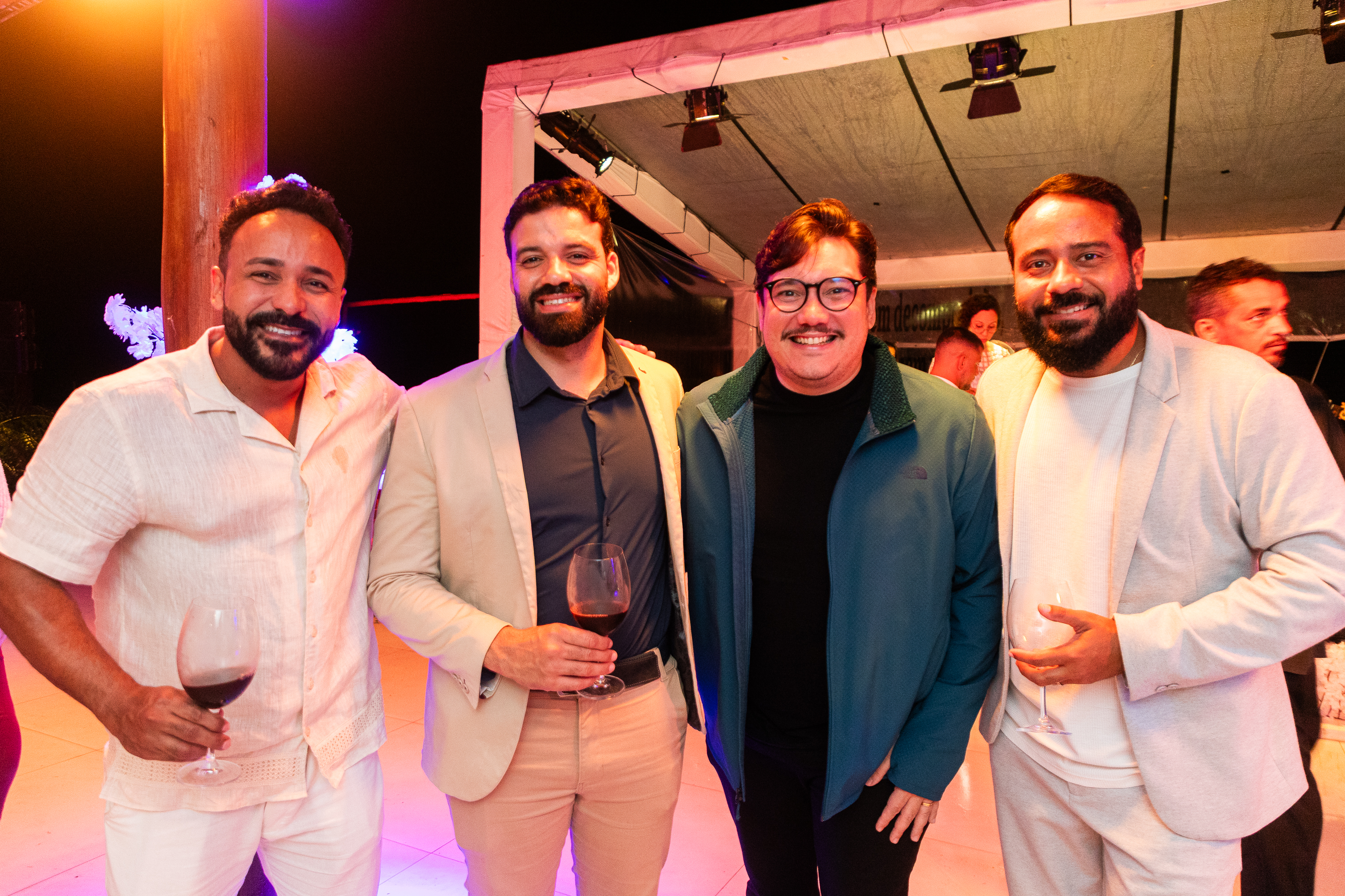 Ricardo Marques, Diogo Simões, Edgard Abbehusen e Allyson Braga