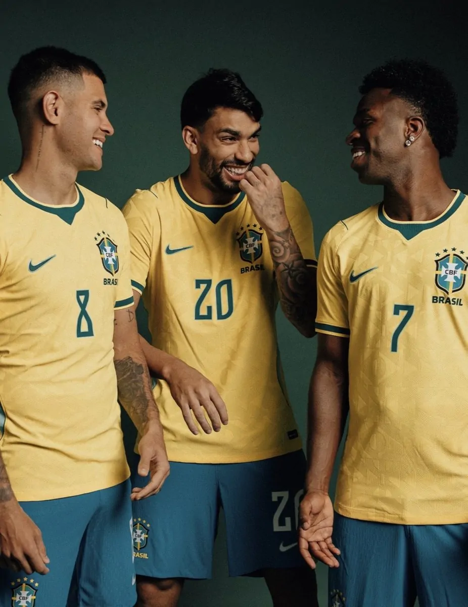 Jogadores da Seleção Brasileira