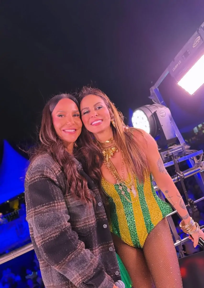 Ivete e Alinne Rosa