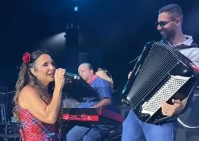 Ivete Sangalo apresenta versão em forró de “Quando a Chuva Passar” ao lado de Keu Dantas
