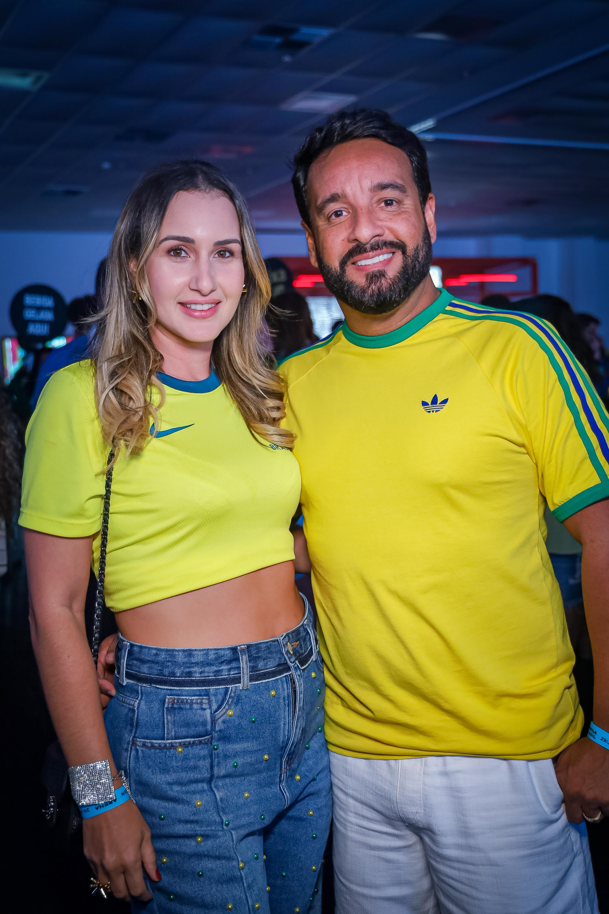 Laiz de Monteê e Bruno Monteiro