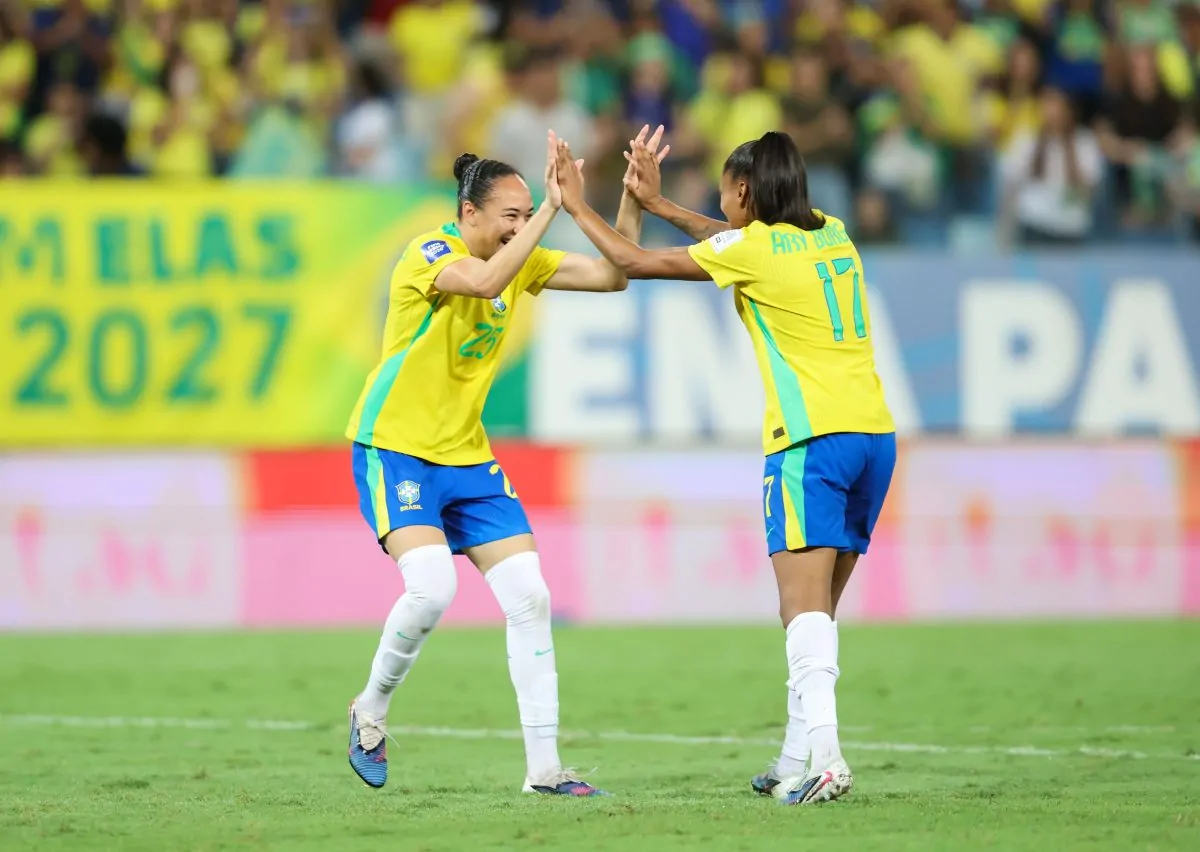Aline Gomes e Ary Borges na Seleção Brasileira