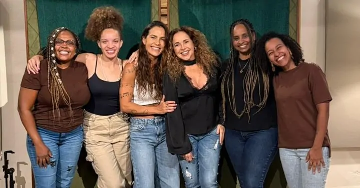 Sambaiana e Daniela Mercury