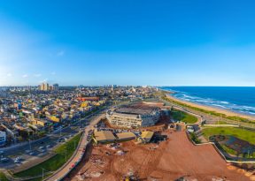 Arena Multiuso, o Balbinão, avança para etapa final de obras na orla de Salvador
