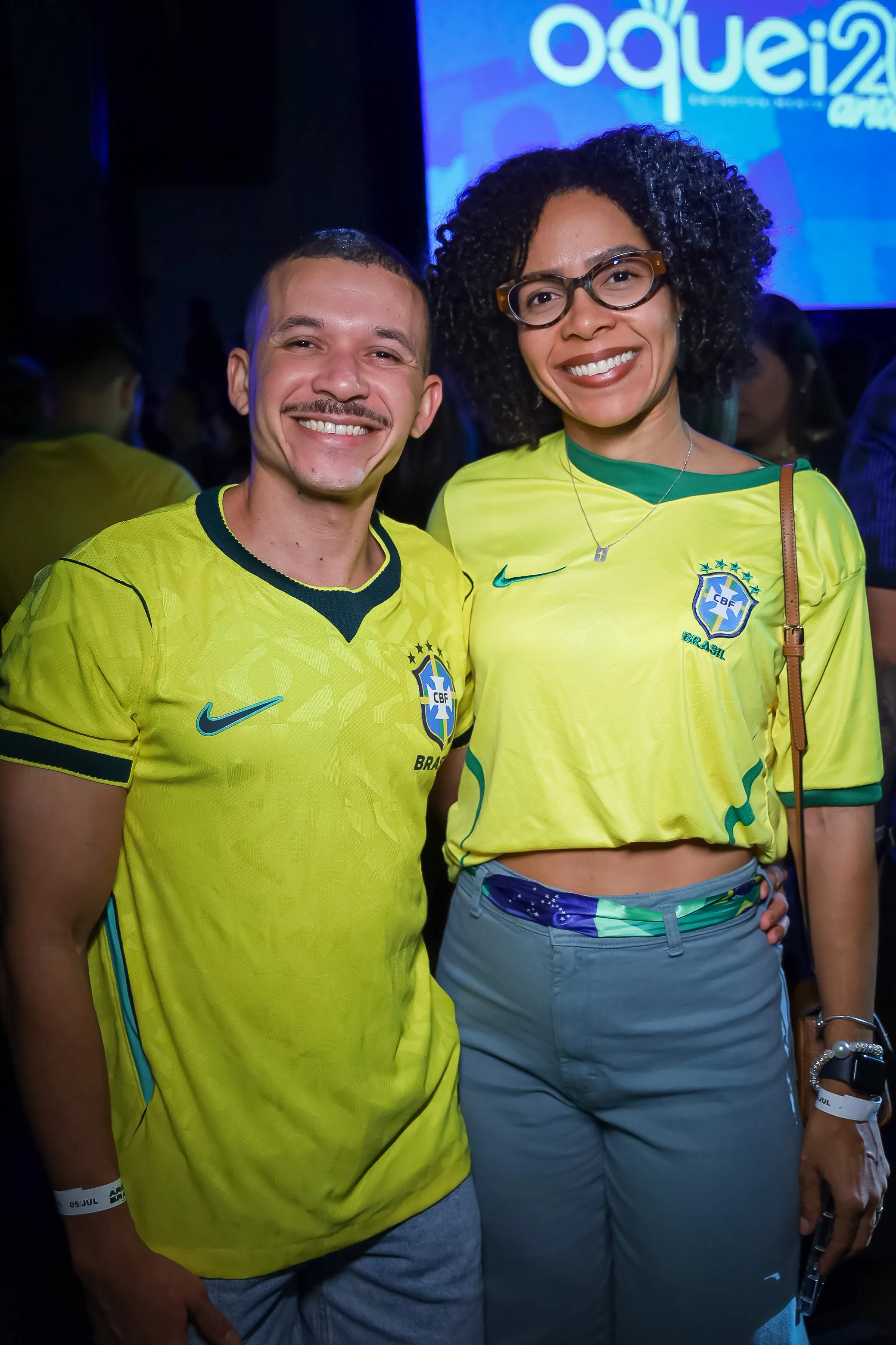 Anderson e a Rafaela Costa