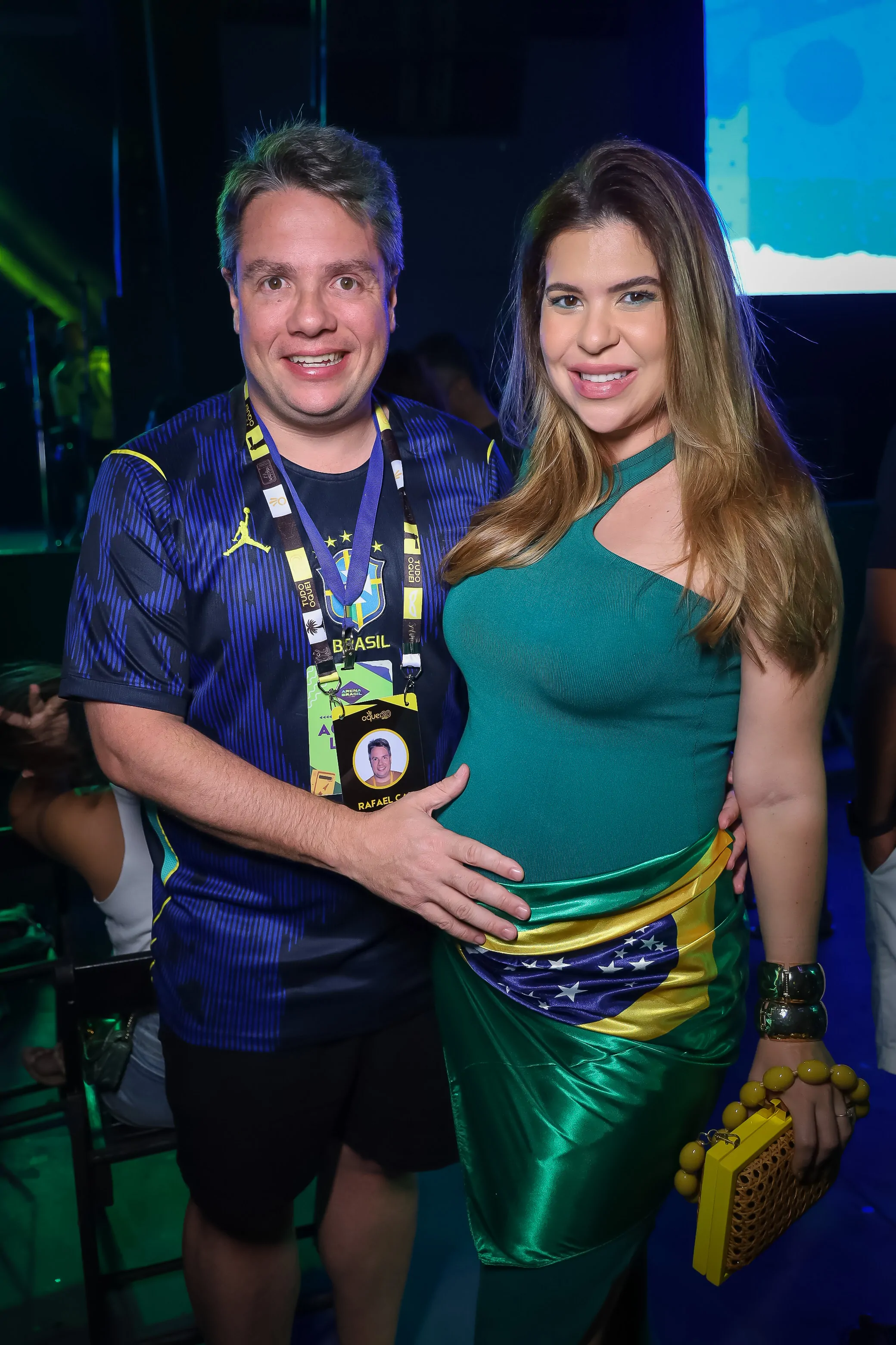 Rafa e Fernanda Lins Cal